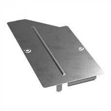 Крышка переходника правого Стандарт INOX (AISI 304) 400х300 Промрукав (PR16.5779)