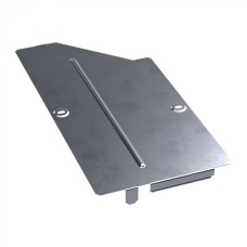 Крышка переходника правого Стандарт INOX (AISI 316) 400х300 Промрукав (PR16.5845)