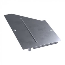 Крышка переходника правого Стандарт INOX (AISI 316) 500х300 Промрукав (PR16.5848)