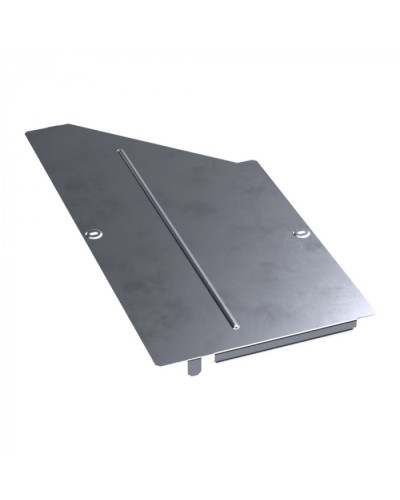 Крышка переходника правого Стандарт INOX (AISI 316) 600х400 Промрукав (PR16.5851) в Рубцовске Аксессуары для лотков Pintop.ru