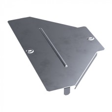 Крышка переходника симметричного Стандарт INOX (AISI 316) 400х150 Промрукав (PR16.6041)