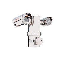 Взрывозащищенный термокожух на поворотной платформе для IP видеокамеры с ИК подсветкой Релион-PTZ-Exd-Н-В-ИК-СО 220В