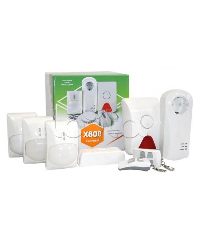 Комплект охранной GSM сигнализации Сибирский Арсенал Комплект GSM-сигнализации X-800 в Рубцовске GSM мониторинг Сибирский арсенал Pintop.ru