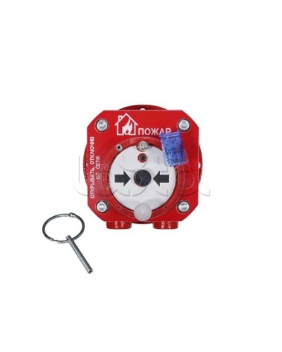 Извещатель пожарный ручной взрывозащищенный Спектрон-512-Exd-Н-ИПР-А-Modbus в Рубцовске Пожарные извещатели (Ex) Pintop.ru