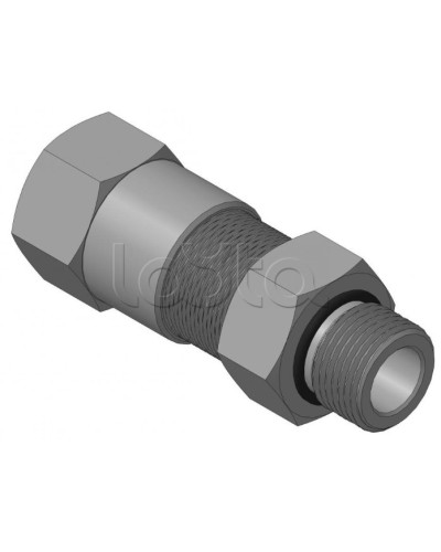 Кабельный ввод для бронированного кабеля с уплотнением внутренней оболочки кабеля резьбой G1/2, внешним диаметром кабеля Dm=14-18 мм и проходным диаметром кабеля d=8-12 мм Спектрон КВБ-18/12-Н-G1/2 в Рубцовске Аксессуары для кабель-канала Pintop.ru