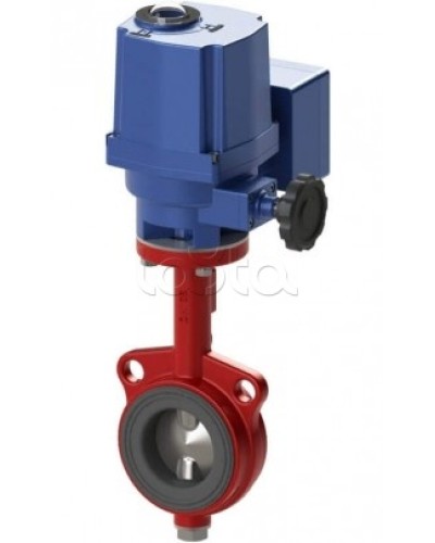 Затвор дисковый с электроприводом Спецавтоматика Затвор дисковый с электроприводом Зт 100/1,6(Э220М)-Ф.УЗ.1-АН-100 в Рубцовске Устройства пуска водяного пожаротушения Pintop.ru