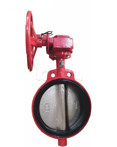 Затвордисковый с ручным приводом с контролем положения УКПЗА Спецавтоматика 3т 250/1,6(Р)-Ф.У3.1-АМК-250v1 в Рубцовске Затворы дисковые Pintop.ru