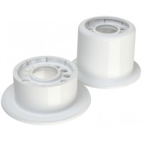 Спецавтоматика Устройство углубленного монтажа водяных оросителейс удлиненным патроном (L46 мм) цвет - белый (RAL 9016), с пластиковым держателем с отверстиями (для ор. Бриз-12/К16, Бриз-12/К23, Бриз-16/К23)