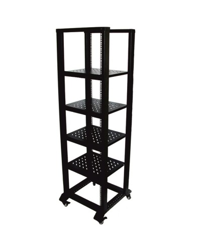 Стойка открытая 19 (комплект на 5 приборов) ТРОМБОН СО-224-5 в Рубцовске Система оповещения и трансляции Pintop.ru