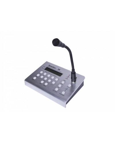 Консоль микрофонная удалённая многозонная Тромбон УК в Рубцовске Система оповещения и трансляции Pintop.ru