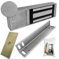 Замок электромагнитный Цифрал-250 ML ЦФРЛ.677100.002-02 серебристый шелк