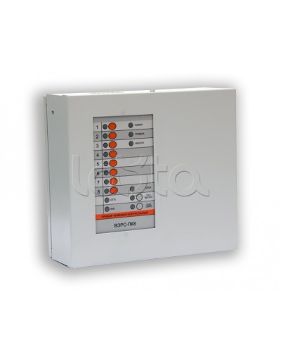 Прибор приемно-контрольный охрано-пожарный ВЭРС-ПК8М версия 3.2 в Рубцовске Приемно-контрольные приборы Pintop.ru
