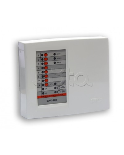 Прибор приемно-контрольный охрано-пожарный ВЭРС-ПК8П версия 3.2 в Рубцовске Приемно-контрольные приборы Pintop.ru