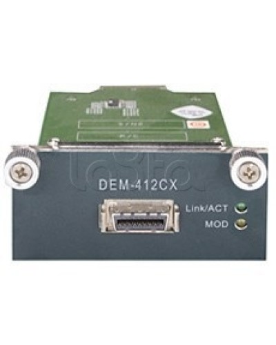 Модуль для соединения коммутаторов серии D-Link DEM-412CX/A1A в Рубцовске Модули SFP/XFP/GBIC Pintop.ru