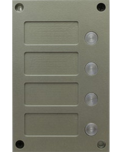 Панель кнопочная Vizit BS-424-4 в Рубцовске Блоки вызова многоабонентные Pintop.ru