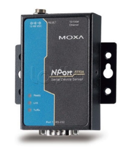 Сервер 1-портовый RS-232 в Ethernet Moxa NPort 5110A-T в Рубцовске Дополнительное оборудование для ОПС Pintop.ru