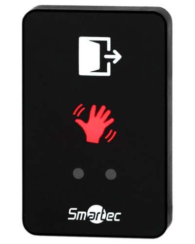Кнопка ИК-бесконтактная накладная ИД индикатор Smartec ST-EX310L-BK в Рубцовске Кнопки выхода Pintop.ru