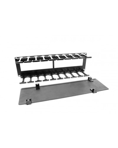 Органайзер кабельный горизонтальный 3U ЦМО (ГКО-П-3-9005) в Рубцовске Кабельные органайзеры Pintop.ru