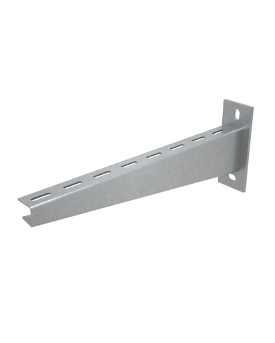 Консоль сварная усиленная тяжелая 400 мм HD85 КМ-профиль (KSUT400 HD85) в Рубцовске Аксессуары для лотков Pintop.ru