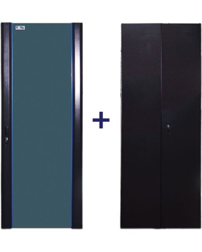 Комплект дверей 22U TWT TWT-CBB-DR22-6x-S-G1 в Рубцовске Аксессуары для стоек и шкафов Pintop.ru