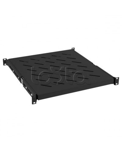 Полка выдвижная 1U Cabeus JE05-800-BK в Рубцовске Полки для шкафов и стоек Pintop.ru