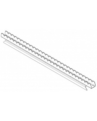 Накладка барьерная PERCo-MB-16.10 в Рубцовске Дополнительное оборудование для СКУД Pintop.ru