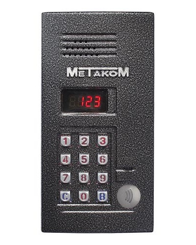 Блок вызова домофона Метаком MK2012-MFEN в Рубцовске Блоки вызова многоабонентные Pintop.ru