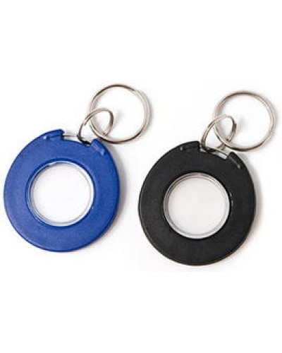Брелок IronLogic IL-08MBT, 1K, с кольцом, синий с прозрачной серединой в Рубцовске Оптовые идентификаторы Pintop.ru
