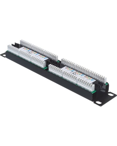 Панель коммутационная 10, 1U, 12 портов UTP, RJ-45, CAT 5e REXANT 04-0025 в Рубцовске Патч панель Pintop.ru