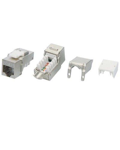 Вставка Hyperline (KJ9-8P8C-C5e-90-SH-F-WH) в Рубцовске Коннекторы Pintop.ru