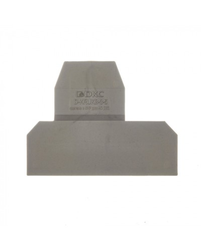 Изолятор торцевой для клемм KRUKB-3-5 DKC (D-KRUKB-3-5) в Рубцовске Клеммные колодки Pintop.ru