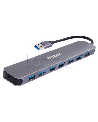 Концентратор с 7 портами USB 3.0 D-Link DUB-1370/B2A в Рубцовске Дополнительное оборудование для сетей Pintop.ru