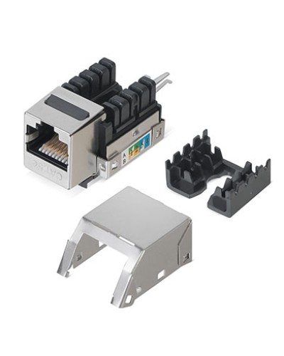 Вставка Cabeus KJ-RJ45-Cat.5E-SH-90 в Рубцовске Модули Keystone Pintop.ru