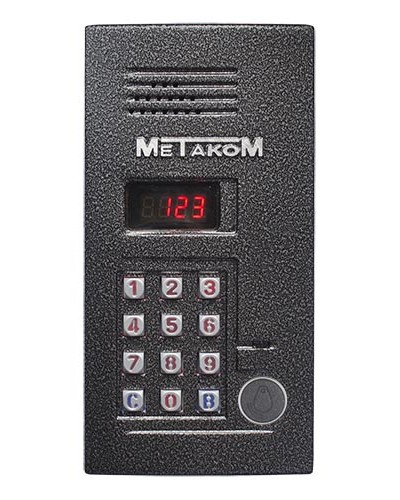 Блок вызова домофона Метаком MK2012-RFEVN в Рубцовске Блоки вызова многоабонентные Pintop.ru