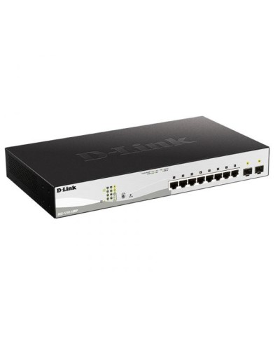 Коммутатор 8 портовый D-Link DGS-1210-10MP/F1A в Рубцовске Коммутаторы Pintop.ru