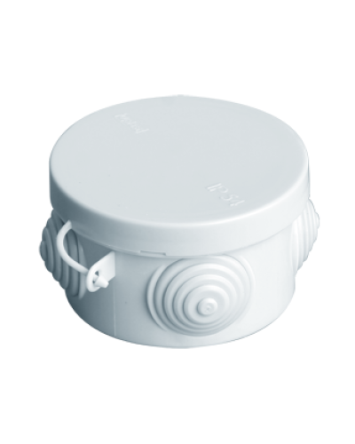 Коробка распаячная, с эластичными мембранными вводами, 65x40 (180 шт/уп) ПожТехКабель 040-038 в Рубцовске Распределительные коробки Pintop.ru