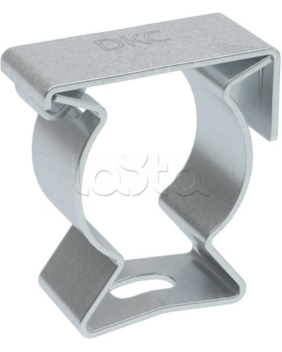 Держатель с крышкой D16, оцинкованная сталь DKC (6044-A16) в Рубцовске Держатели, клипсы, скобы Pintop.ru