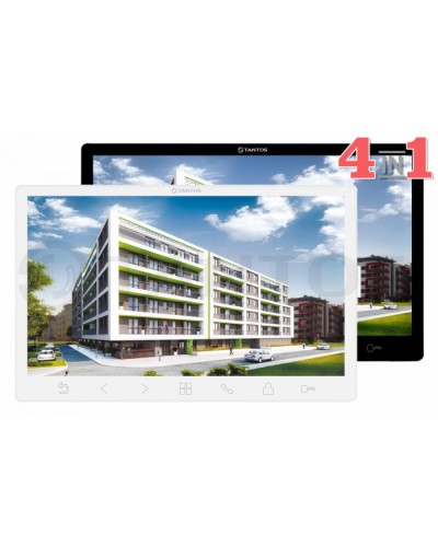 Монитор Tantos Sherlock HD SE (White) VZ в Рубцовске Абонентские IP устройства Pintop.ru