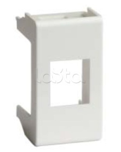 Адаптер для информационных разъемов AVAYA-SYSTIMAX, «Viva», 1 мод., белый DKC 45006 в Рубцовске Аксессуары для стоек и шкафов Pintop.ru