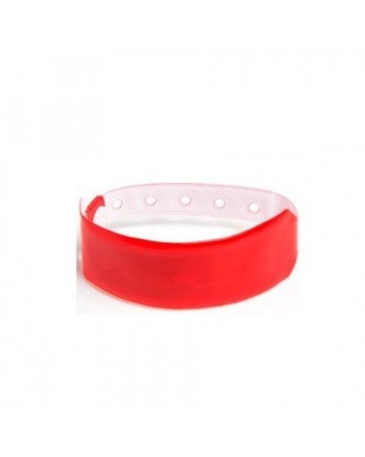 Браслет IronLogic IL-25MR, одноразовый, мягкий ПВХ (красный) в Рубцовске Оптовые идентификаторы Pintop.ru