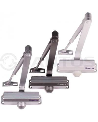 Доводчик дверной Tantos TS-DC085 (Серебро) в Рубцовске Доводчики Pintop.ru