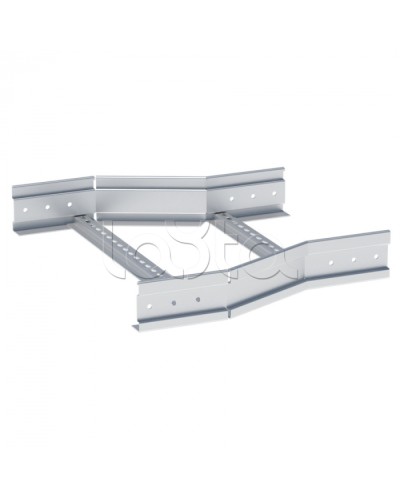 Переходник по ширине центральный лестничный усиленный 100х900х400 мм (2 мм) HDZ EKF (wcltp100x900x400-2-HDZ) в Рубцовске Аксессуары для лотков Pintop.ru