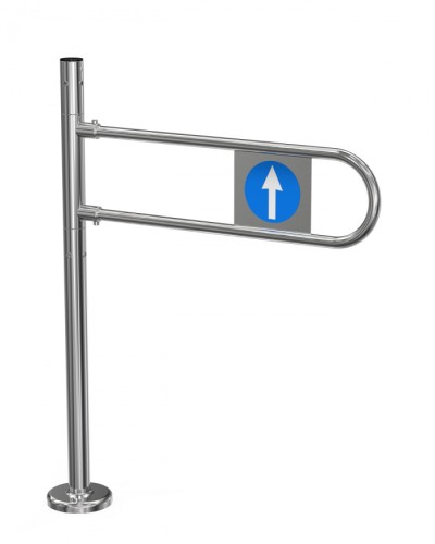 Калитка Ростов-Дон К11М лв ХРОМ (без дуги) Ростов-Дон в Рубцовске Калитки Pintop.ru