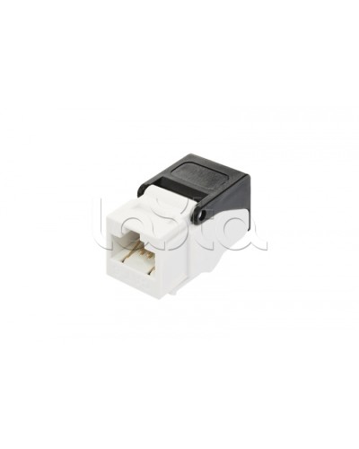 Модуль Keystone Jack RJ-45 категория 6 неэкранированный NIKOMAX NMC-KJUE2-NT-WT в Рубцовске Модули Keystone Pintop.ru