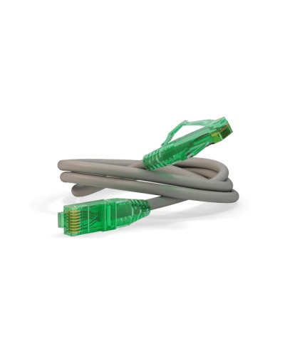Патч-корд U/UTP Hyperline PC-LPM-UTP-RJ45-RJ45-C6a-1.5M-LSZH-GY в Рубцовске Патчкорды (медные) Pintop.ru