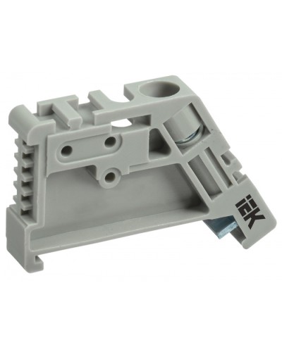 Ограничитель на DIN-рейку (пластик) IEK YXD12 в Рубцовске Крепежные изделия Pintop.ru