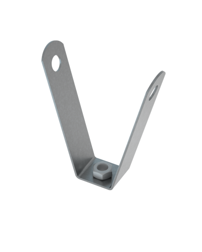 V-подвес для профнастила М10 КМ-Профиль (VPSM10) в Рубцовске Аксессуары для лотков Pintop.ru