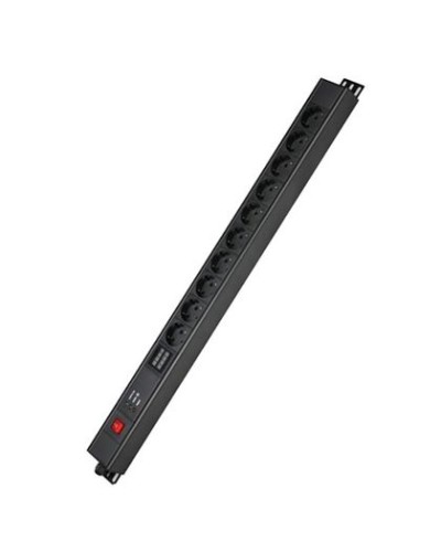 Блок распределения питания вертикальный для 19 шкафов DKC R5VSH10SWOPAM в Рубцовске Блоки розеток Pintop.ru