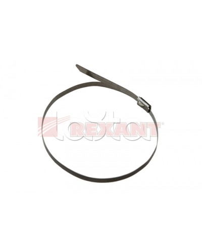 Хомут-стяжка металлический 4.6х520 мм (50шт/уп) REXANT 07-0528 в Рубцовске Стяжки-хомуты Pintop.ru