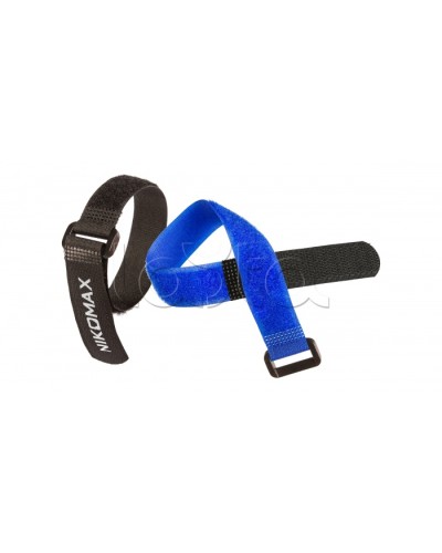 Стяжка-липучка NIKOMAX NMC-CTV290-20-HB-RD-10 (10шт) в Рубцовске Стяжки-хомуты Pintop.ru